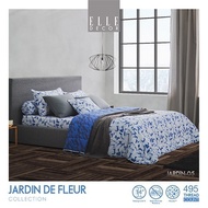 ELLE DECOR 6-Foot Bed Sheet Set 5 Pieces JARDIN DE FLEUR Model Code JARDIN-05