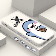 Cute Shark Phone Case For Huawei Honor 400 Lite X9D X7D X9B X9A X9C X8 X8B X7B X6B Y8P Y7A 4G 5G Cre
