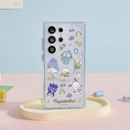 三麗鷗男團潮流生活亂花防摔透明SAMSUNG手機殼