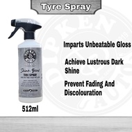 DIPKEN Shine-Bond Tire Spray (512ml) 18uk.fl.oz / Tyre Shine / Tyre Coating / Tyre Dressing / Tyre W