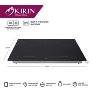 KOMPOR TANAM INDUKSI KERAMIK 2 TUNGKU KIC-2502H