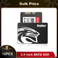 10ชิ้น SSD Kingspec 120GB 240Gb 128G 256GB 512GB SATA3 SATA 1TB 2ฮาร์ดดิสก์ TB 2.5ฮาร์ดไดรฟ์แล็ปท็อปโซลิดสเตทไดรฟ์ภายใน