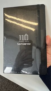 Samsonite moleskine notebook