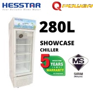 Hesstar HDS-28G Showcase Chiller 280L  (White)