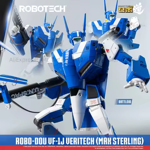 New Products Are on The Market THREEZERO ROBO-DOU Space Fortress VF-1J Transformation Fighter Fan Ho