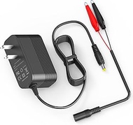 14.6 Volt 2A LiFePO4 Battery Charger for 12V LiFePO4 Battery with Dual Alligator Clips Connector for