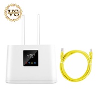 4G Wireless Router with 2XAntenna 150Mbps Portable 4G WiFi Router Built-in SIM Card Slot Support Max 20 Users