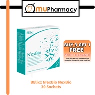 [mupharmacy] BElixz NexBio BE International 30 Sachets Probiotics Prebiotics Postbiotics Gut Health 