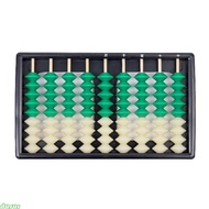 dusur 9-Digit Abacus Math Teaching Tool Portable ABS Abacus Educational Toy 9 Column 9 Beads Abacus 