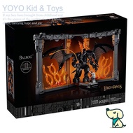 YOYO Toy YZ7 Compatible with 10367 The Lord of the Rings: Balrog Book Nook Building blocks EQ1