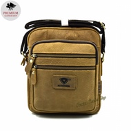 L Size Rush Rider Sling Bag Full Cow Leather Shoulder Bag CrossBody Leather Messenger Bag