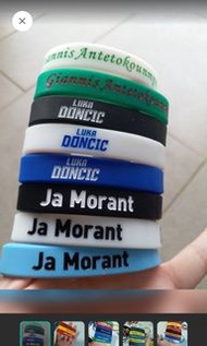 多款 NBA basketball sports wristband hand belt籃球 球星 運動 手帶 手環