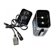 diymore กล่องแบตเตอรี่ 8.4v 12v18650 สายเคเบิลเกรดสูง Usb / dc Dual Interface กล่องแบตเตอรี่กันน้ำ +