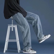 baggy jeans men y2k y2k jeans Street Wear Summer Straight ins Men's Mopping Jeans
