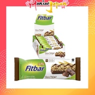 [Direct from Japan] 100kcal Fat 3.5g Sugars 5g Fitbar Diet Cereal Bar Cocoa Flavor 12 Bottles (1 Box × 12 Bottles) Sweets Snacks Chocolate Flavor
