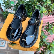 M.iu lolita shoes, soft leather, light sole, 5cm high QCCC