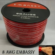 Kabel Awg8 Embassy Tebal