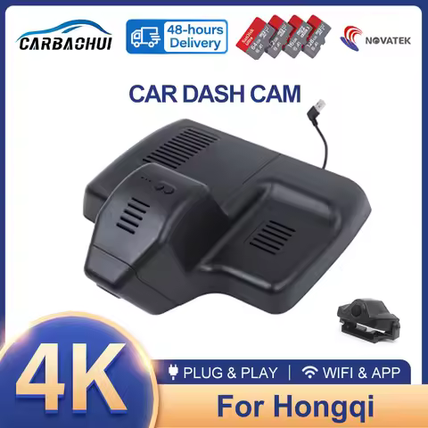 New 4K Car DVR Plug and Play Dash Cam Camera Video Recorder HD Night Vision For Hongqi Hong Qi HS5 H