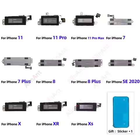 100% Test AiinAnt For TAPTIC ENGINE Vibrator Motor Flex Cable For iPhone 11 Pro X Xr Xs Max 7 8 Plus