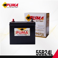PUMA PG75L (55B24L) : HONDA Civic CR-V HR-V TOYOTA Vios (Gen2 Up) Altis Yaris Mazda2 เบนซิน Swift 1.
