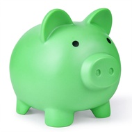 Piggy Bank, My First Money Bank, Unbreakable Plastic Coin Bank for Girls and Boys, Medium Size Piggy