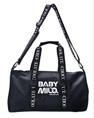 雜誌附錄 CHOCOOLATE X BAPE BABY MILO 2-Way Shoulder Bag 猿人 便攜 黑色 拉鍊 多用途 大容量 手提袋 單肩袋 兩用袋 斜孭袋 斜咩袋 斜背包 側揹袋 