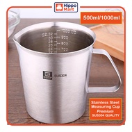 SUS304 Stainless Steel Measuring Cup 500ml/1000ml, Measuring Cup, Baking Tools, Baking Scales