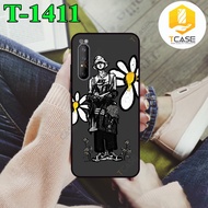 Sony Xperia 1 Mark II, Xperia 5 Mark II, Xperia 10 Mark II case with Daisies print