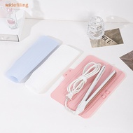 widefiling Silicone Hair Curling Wand Cover, Non-Slip Flat Curling Iron Insulation Mat ,Hair Straightener Storage Bag Hairdressing Tools Nice