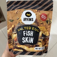 Irvins Salted Egg Fish Skin 95gram Irvins Fish Skin Snack/ Singapore Souvenir/ Irvins Souvenir/