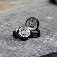 Diecast BBS RS Slanted 1:64 Mini Scale rims