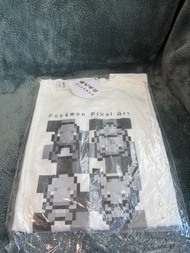 全新 日版GU Pokémon Pixel Art 白色T恤 Pokemon 比卡超 寶可夢 皮卡丘