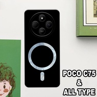 42 Flexible rubber softcase for poco c75 2024/ Motif IP/case latest c75poco /kesing poco c75 2024 /s