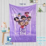BTS tinytan blanket - tinytan - custom BTS tinytan blanket - BTS tinytan - tinytan blanket