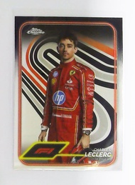 Topps Charles Leclerc F1 Formula One Racing Driver Collectible Trading Card Official Product Rare Mi