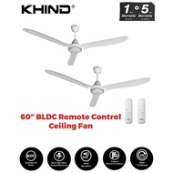 Khind CF683DC (60”) BLDC Remote Control Ceiling Fan