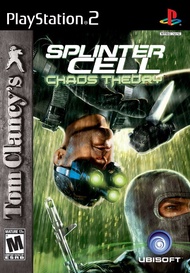 Tom Clancy's Splinter Cell Chaos Theory PS2  แผ่นไรท์ เกมps2 แผ่นเกมเพล2 เกมps2