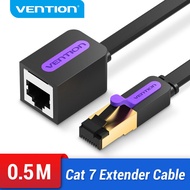 Vention สายแลนเน็ต cat 7 สายแลน Ethernet RJ45 Cat7 สาย LAN ตัวขยายสายเคเบิลชายหญิง Lan Network Extension สายเคเบิลสำหรับ PC แล็ปท็อป สายแลน 5 เมตร lan cable