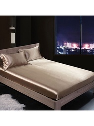 1入固色斜紋床單,簡約風格的臥室床罩,適用於大小為140*200和160*200的床墊