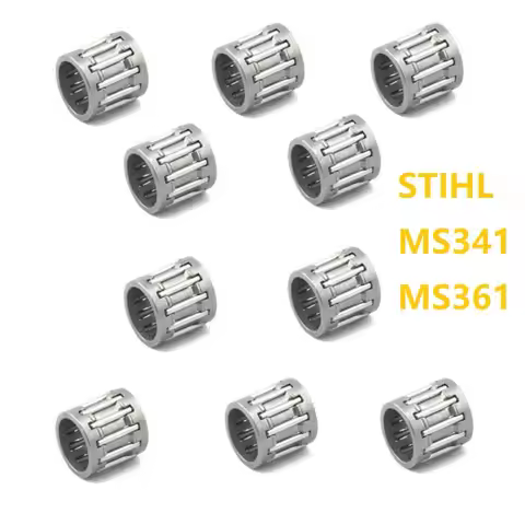 10pcs Piston Use Needle Cage Bearing 11x14x15mm For Stihl MS361 MS341 MS 341 361 Chainsaw Parts OEM 