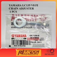 9696 READY STOCK 1PCS YAMAHA 135LC LC LC135 FI V8 DRIVE CHAIN ADJUSTER PULLER 1pcs -BDK-F5388-00