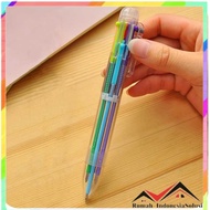 6-in-1 Multi-Colored Ballpoint Pen