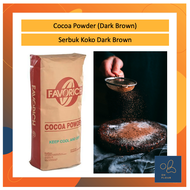 Favorich Dark Brown Cocoa Powder 1kg 500g 100g / Serbuk Koko Perang /棕色可可粉 (No Sugar 100% Cocoa)