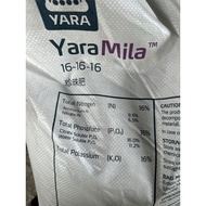 Baja YaraMila 16-16-16 Original | Baja NPK Seimbang | Pokok Cepat Subur & Daun Hijau