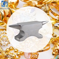 Gazechimp Double Horn Anvil Block Forming Tool for Silversmith Miniature Stainless Steel