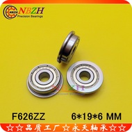 Stainless Steel Flange Bearing SF626ZZ F626ZZ F626-RS DDRF-1960ZZ 6 * 19 * 6mm NTRJ