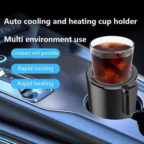 USB Portable Car Cooling Cup For Coffee Milk Drinks Electric Beverage Cooler For Travel Temperature 