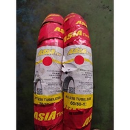 PROMOSI TAYAR COMBO BUNGA DIAMOND 6080/6080 SAIZ 17 SESUAI UNTUK MOTOR SKUTER