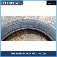 ☈ ¤ ◱  TIRE 3.00X17 300X17 8PLY SPEEDPOWER SPEED POWER TRACTOR TYPE REAR