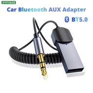 AUX Car Bluetooth Receiver Bluetooth5.0 Converter Adapter Transmitters 3.5mm Audio Conversion Transm